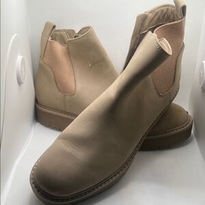 Time and Tru Tan Ankle Boots